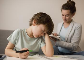 Het vermoeide kinderbrein